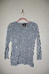 +MBADG #26-051  "Bradley By Bardley Bayou Silver Silk/Cashmere Blend Sweater"