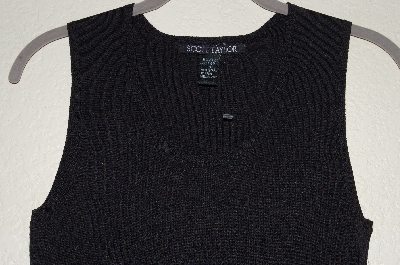 +MBADG #26-006  "Scott Taylor Black Knit Tank"