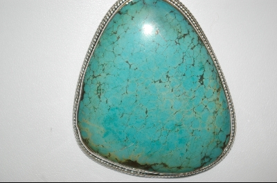 +MBA #7603   Light Blue Turquoise Pendant