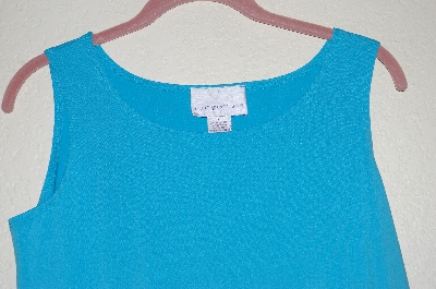 +MBADG #55-071  "Susan Graver Blue Stretch Tank"