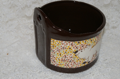 +MBADG #31-603 "1986 Hand Made Ceramic Pig Wall Hanger"