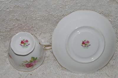 +MBADG #31-120 "American Beauty Royal Albert  Tea Cup & Saucer Set"