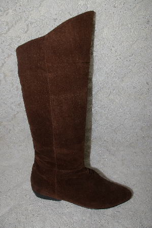 +MBAB #29-069 "Savida By Betco Brown Suede Scrunch Boots"