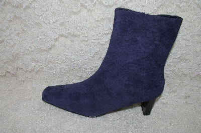 +MBAB #29-099  "Valenci Egg Plant Suede Zip Up Boot"