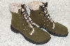 +MBAB #99-302  "Mee Too Olive Green Lace Up Boots"