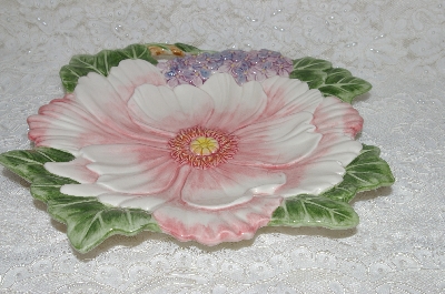 +MBAG #25-340  "Fitz & Floyd 2003  Fauna & Flora Serving Plate"