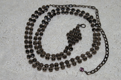 +MBAMG #25-328  "Pink Crystal Rhinestone Belt"