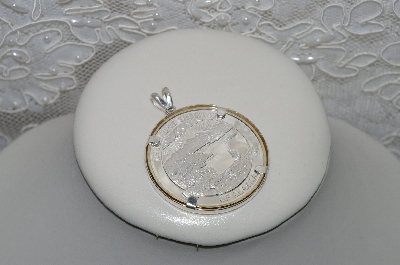 +MBAMG #25-173 "Grizzly Bear 24K Gold Relief Medallion Pendant"