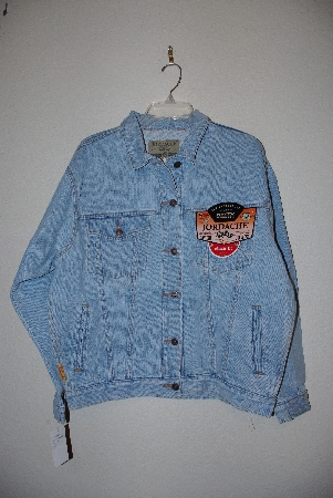 +MBAMG #11-0717  "Jordache Vinage Blue Denim Jacket"