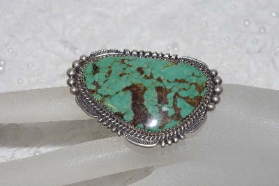 +MBAMG #11-0869  "Begay Sterling Turquoise Ring"