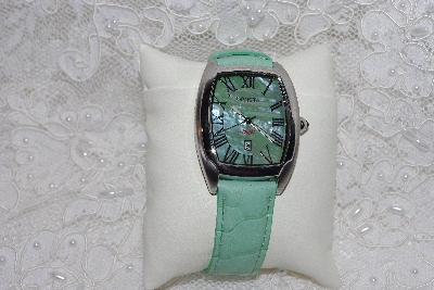 +MBAMG #11-1055  "Invicta Green Mother Of Pearl Angel Watch #9587"
