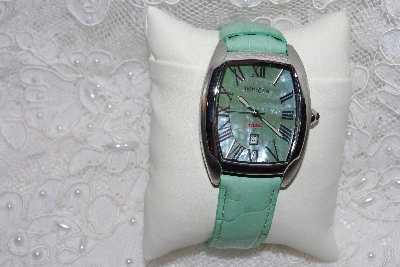 +MBAMG #11-1055  "Invicta Green Mother Of Pearl Angel Watch #9587"
