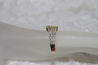 +MBAMG #11-1041  "Skylit Yellow & White Diamond Ring"