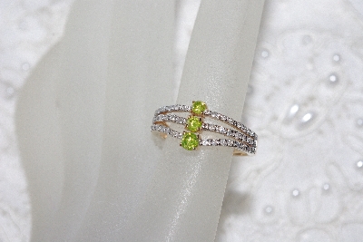 +MBAMG #11-1041  "Skylit Yellow & White Diamond Ring"