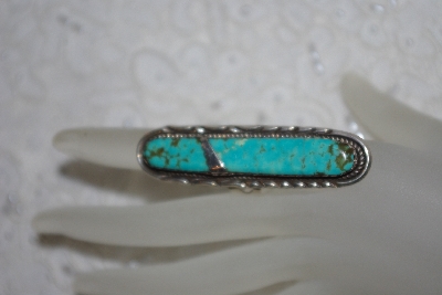 +MBATQ #1-1139  "Blue Turquoise Ring"