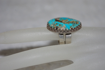 +MBATQ #1-1167  "Fancy Blue Turquoise Ring"