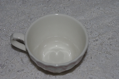 +MBAMG #019-084    Aet Of 4   "Queens China Pink Chelsea Toile Coffee Cup"