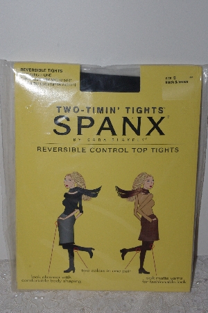 +MBAMG #T06-222     Spanx Two Timin Tights/Reversible Control Top"
