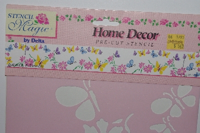 +MBAMG #009-322  "Delta Stencil Magic "Butterfly & Flowers" Stencils"