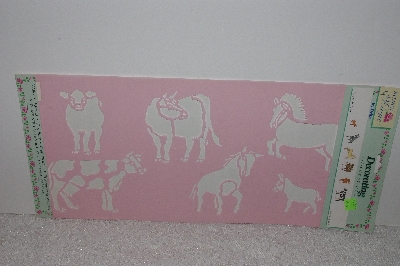 +MBAMG #009-320  "Delta Stencil Magic "Horse's & Cows" Stencil"