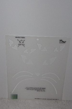 +MBAMG #009-310  "Simply Stencils By Plaid "Catitude" Stencil"