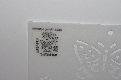 +MBAMG #009-291  "Simply Stencils By Plaid 1992 #28321 Spring Butterflys"