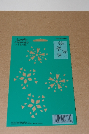 +MBAMG #009B-0124  "Plaid 1994 #28377 Snowflakes"