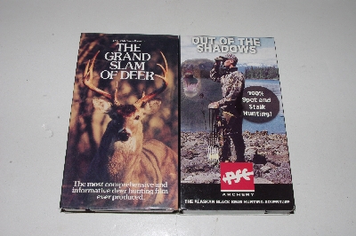 MBACF #VHS-0135  "Set Of 5 VHS Hunting Tapes"