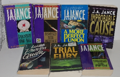 MBAM #421-0109 "Set  Of "14"  J.A. Jance J.P Beaumont Books"