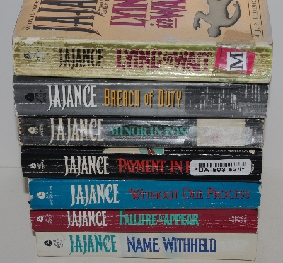 MBAM #421-0109 "Set  Of "14"  J.A. Jance J.P Beaumont Books"