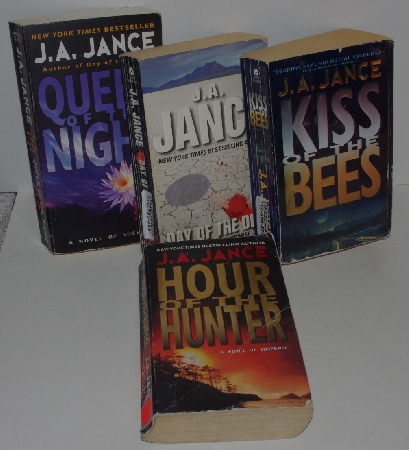 +Lamps II #0007  "Lot Of 4 J.A. Jance Paperback Books "Walker Family Series"