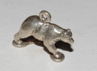 +MBA #1515-193  "Set Of 5 Sterling Bear Pendants/Charms"