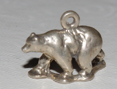 +MBA #1515-193  "Set Of 5 Sterling Bear Pendants/Charms"