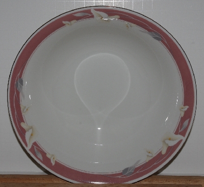 +MBA #2727-0426   "Majesty Collection Taupe Fantasy #8394 Large Round Serving Bowl"