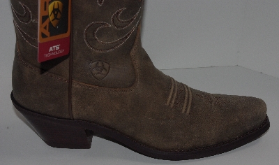 +MBA #2929-0084   " 2009 Ariat Womens #13629 Browm Bomber Sage Cowboy Boots