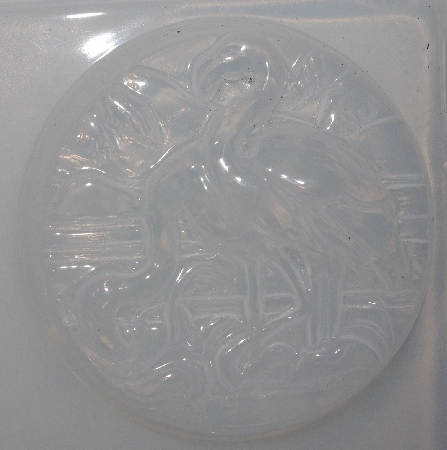 +MBA #3434-409   "Set Of 3 Silicone Rubber Flexible Flamingo Soap Molds"