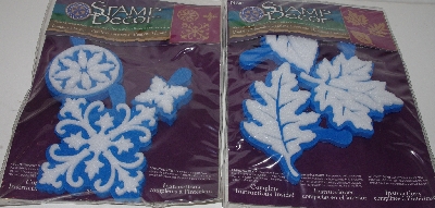 +MBA #3434-287   " Plaid 1997 Set Of 6 Packs Of  Stamp Decor Stamps"