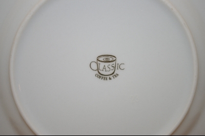 +MBA #4-130    "Set Of 4 Red Rose Desert Plates