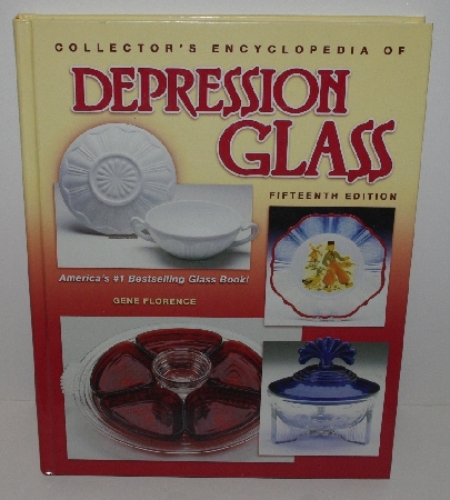 +MBA #3535-292   "2002 Collectors Encyclopedia Of Depression Glass hard Cover By Gene Florence"