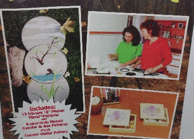 +MBA #3535-203   "1998 MosaicArt Nature Glass Patterns Book"