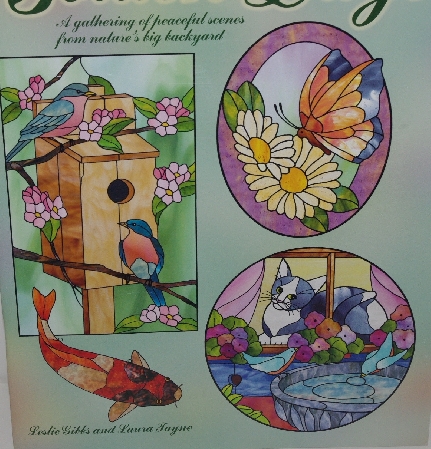 "SOLD"  MBA #3535-207   "2003 Golden Days Stained Glass Pattern Book"