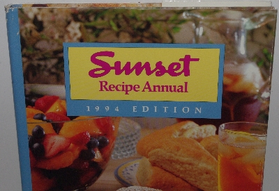 +MBA #3636-0056   "1994 Sunset Recipe Annual Hard Cover Cook Book"