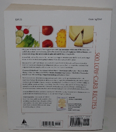 +MBA #3636-110   "2002  "500 Low Carb Recipes By Dana Carpender"