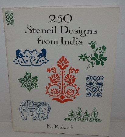 +MBA #3636-145   "1996 "250 Stencil Designs From India" By K. Prakash"