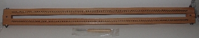 +MBA #3737-0036   "2007 Solid Hard Wood Knitting Board With Patterns & DVD"