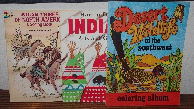+MBA #3838-0007   "Set Of 3 Native American & Desert Wildlife Of The Southwest Books"  