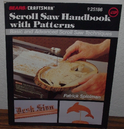 +MBA #3939-0157   "1994 Sears/Craftsman Scroll Saw Handbook With Patterns"