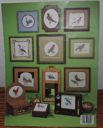 +MBA #3939-125   "1982 Leisure Arts "State Birds" Charted For Cross Stitch" 