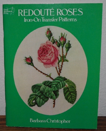 +MBA #3939-237   "1982 Redoute Roses Iron On Transfer Patterns" By Barbara Christopher