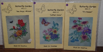 +MBA #3939-0006    "Set Of 3 Black Cat Creations Block Patterns"